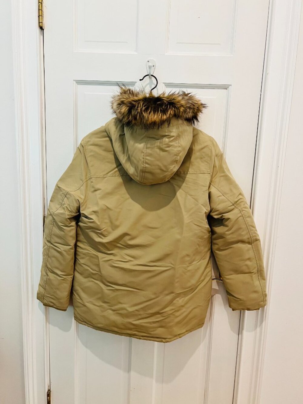 Polo Ralph Lauren Big Boys' Faux-Fur-Trim Down Parka Size X Large XL - Picture 10 of 16